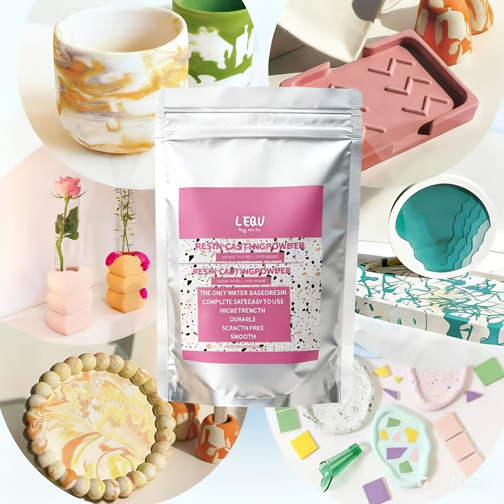Poudre décorative créative en céramique blanche 1000G/2000G/3000G | Matériaux de moulage | Poudre de moulage | Matériau de modélisation de gypse pour artisanat, œuvres d'art, décorations et projets | Inodore