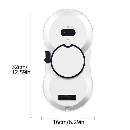 Puruikai 10pcs Nettoyeurs de Vitres Muraux - Machine de Nettoyage de Vitres Entièrement Automatique, Robot de Nettoyage de Vitres, Robot de Verre à Double Jet Automatique, Artéfact de Nettoyage de Vitres Intelligent à Planification Électrique Télécommandé