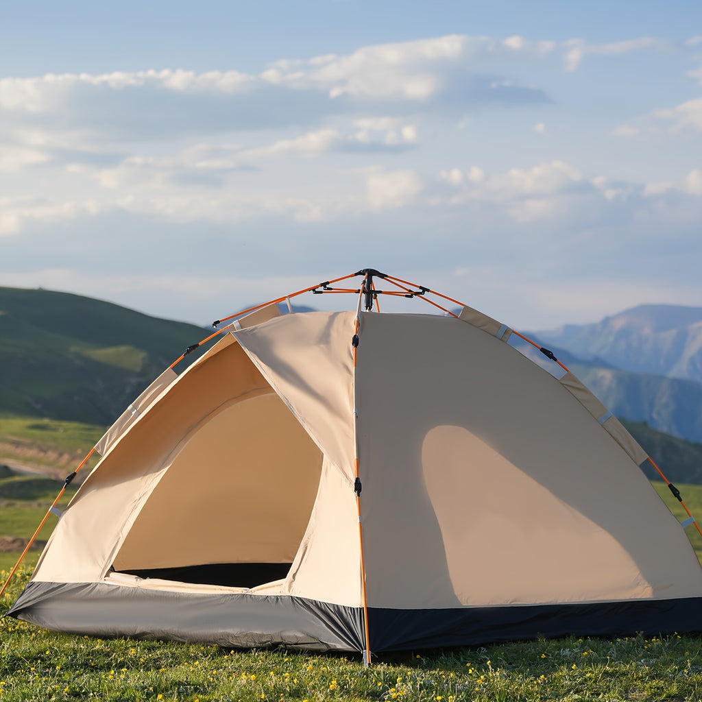 Tentes de Camping, Tentes à Ouverture Automatique Rapide, Tentes Familiales Simples, Tentes Automatiques Portables pour Randonnée, Voyage et Plein Air