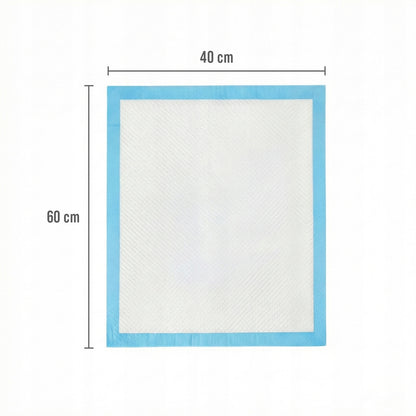 SERVETTES HYGIÉNIQUES POUR CHIENS ET CHATS POUR L'APPRENTISSAGE DE LA PROPRETÉ 45x60CM ÉPAISSES 50 PCS