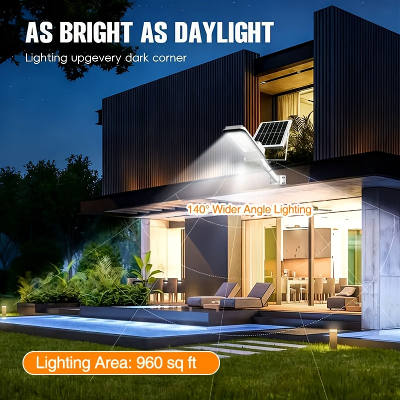 Lampes Solaires de Jardin, Allumage Automatique du Crépuscule à l'Aube. Disponibles en Spécifications 4000Mah/6000Mah. Lampes LED de Jardin Haute Luminosité, Lampadaires Solaires d'Extérieur, Adaptées aux Rues, Terrasses, Cours, Garages, Terrasses, Parkin