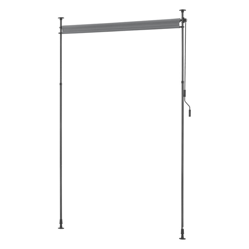 Store Extérieur Cimarra pour Balcon avec Manivelle, Cadre en Acier Résistant aux Intempéries, Disponible en Diverses Couleurs et Tailles