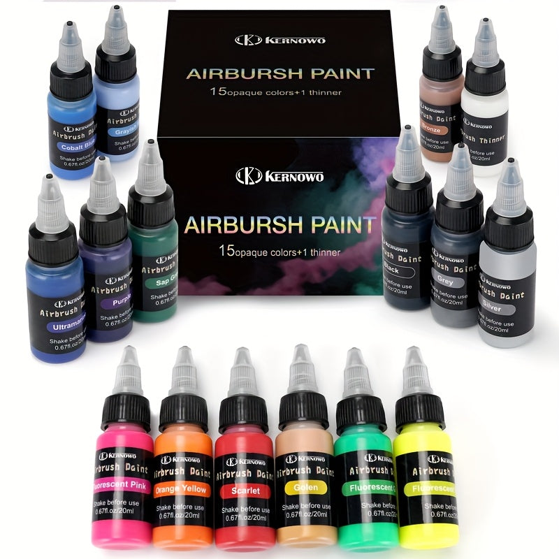 Ensemble de pigments assortis 36/26/15 couleurs, 20 ml/0,67 oz, multifonctionnel, idéal pour la peinture à l'huile, la peinture manuelle, la création DIY, les débutants, les amateurs, la peinture sur céramique, cadeaux de vacances, idées cadeaux