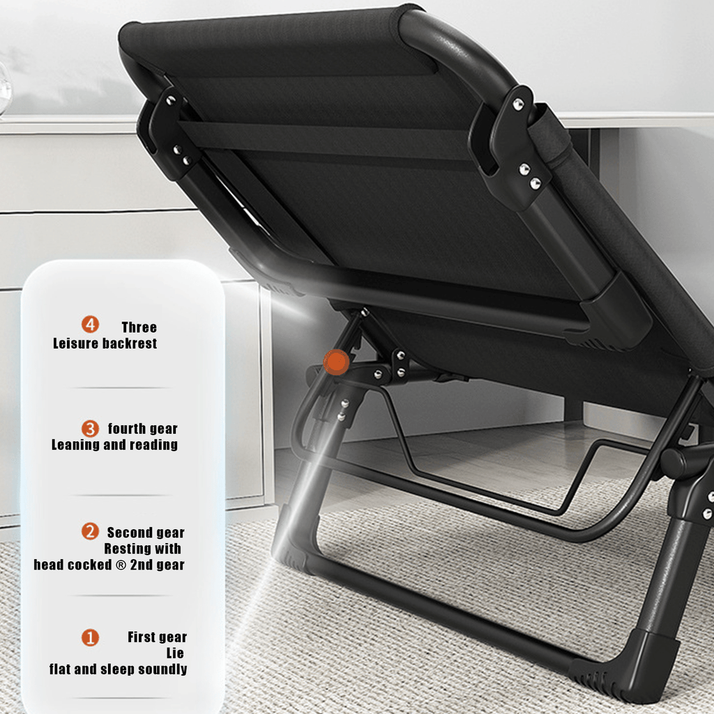 Lit pliant avec matelas moelleux - Lit portable et réglable pour une utilisation intérieure/extérieure, cadre à 4 positions, capacité de poids maximale 440 lb (200 kg) pour camping, chambre d'amis, camping-car, literie de dortoir