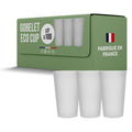 SPARKLERS CLUB Lot de 100 Gobelets Réutilisables ECOCUP 30cl - Gobelet Bière et Réutilisable en Polypropylène,Prise en Main facile, Gobelet Eco Cup pour tout évènement