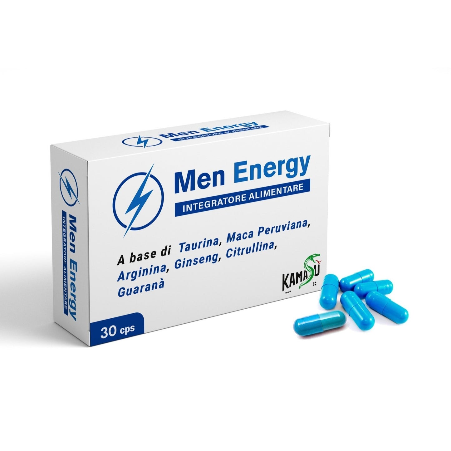 Complément Alimentaire pour Hommes avec Taurine, Maca Péruvienne, L-Arginine, L-Citrulline, Ginseng et Guarana - Livraison Rapide depuis un Entrepôt Local