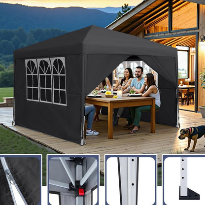 Abris, pliable pour jardin et terrasse – vue détaillée 3