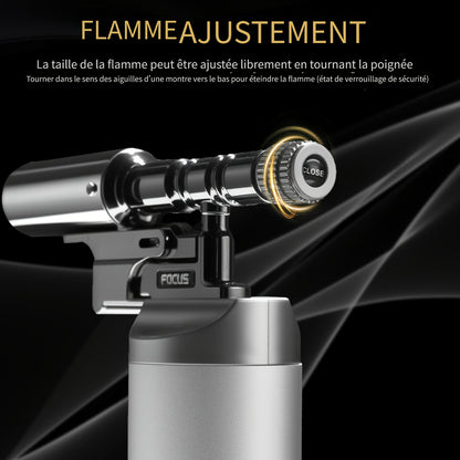 Pistolet à peinture à pistolet portable, tête de pistolet, cassette, réservoir de gaz, lance-flammes, poêle à roussir en poils de porc, torche de cuisson et de soudage, allumeur, chalumeau, lance-flammes domestique (gaz non inclus)