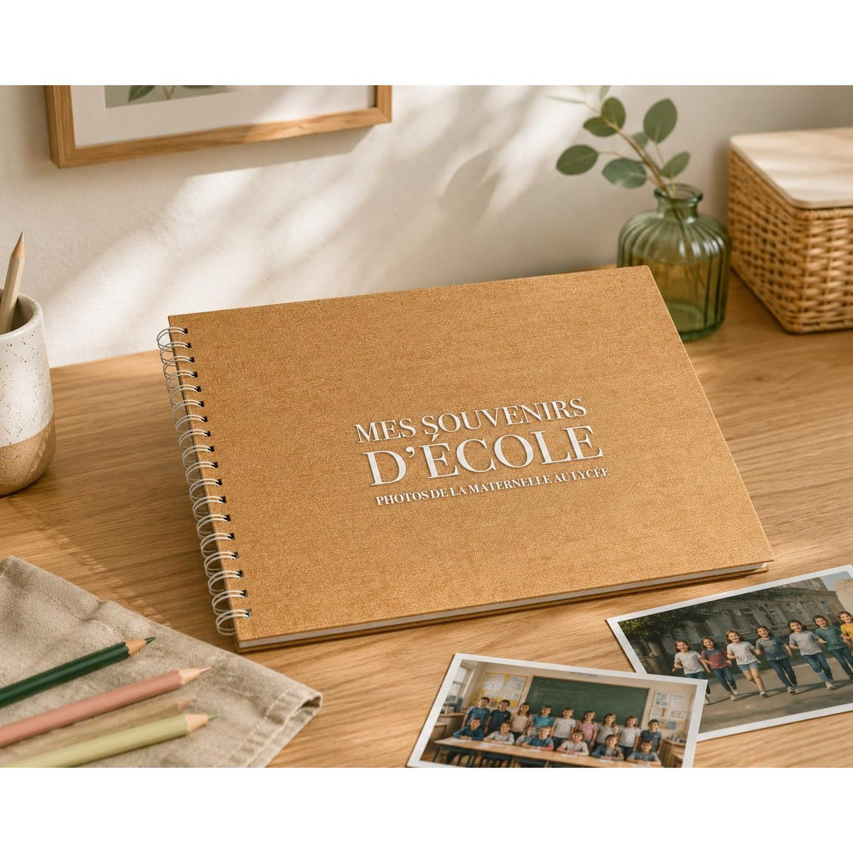 Album Photos de Classe, Beige pour quotidien et maison – vue détaillée 3
