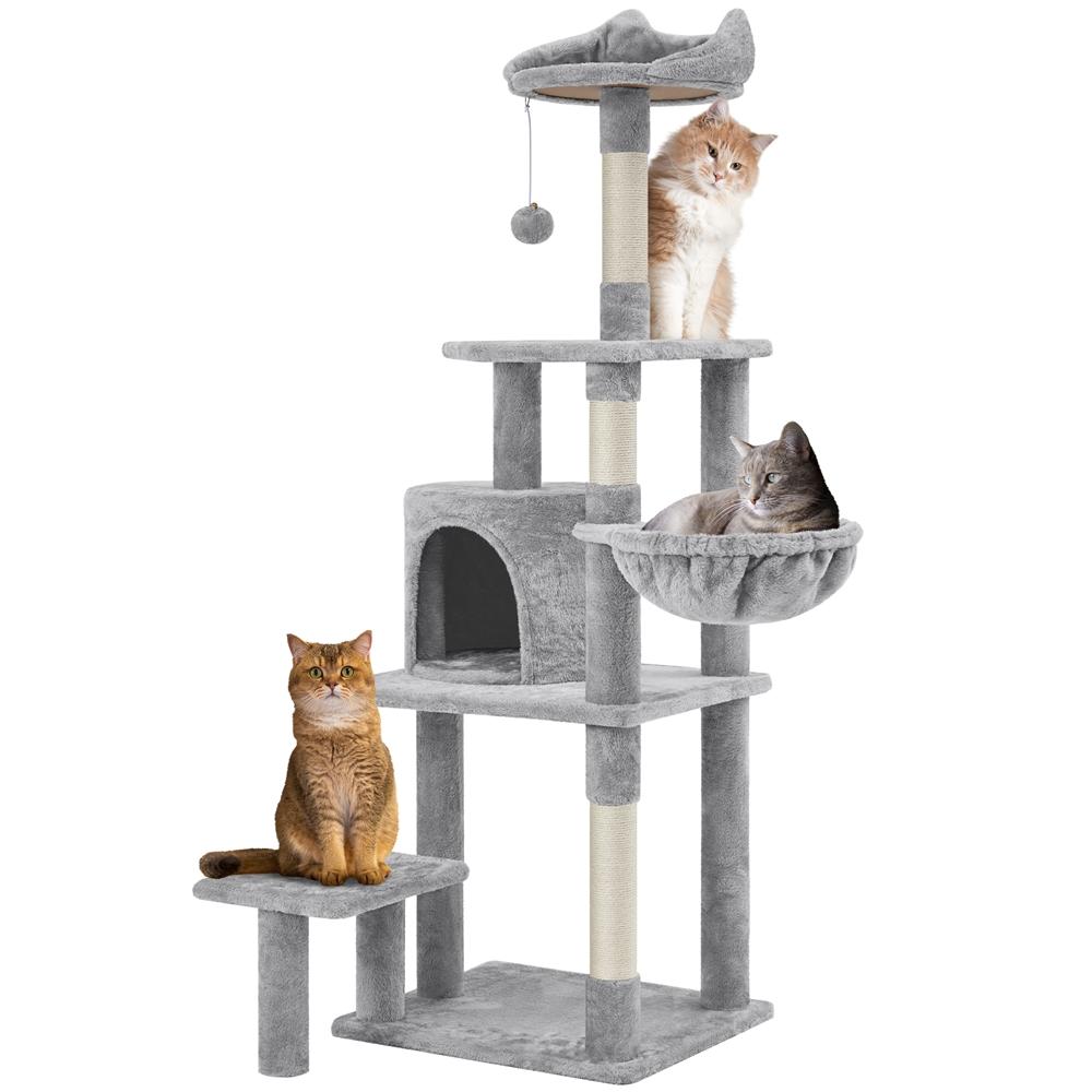 Arbre à chat, 145 cm pour animaux et maison – vue détaillée 6