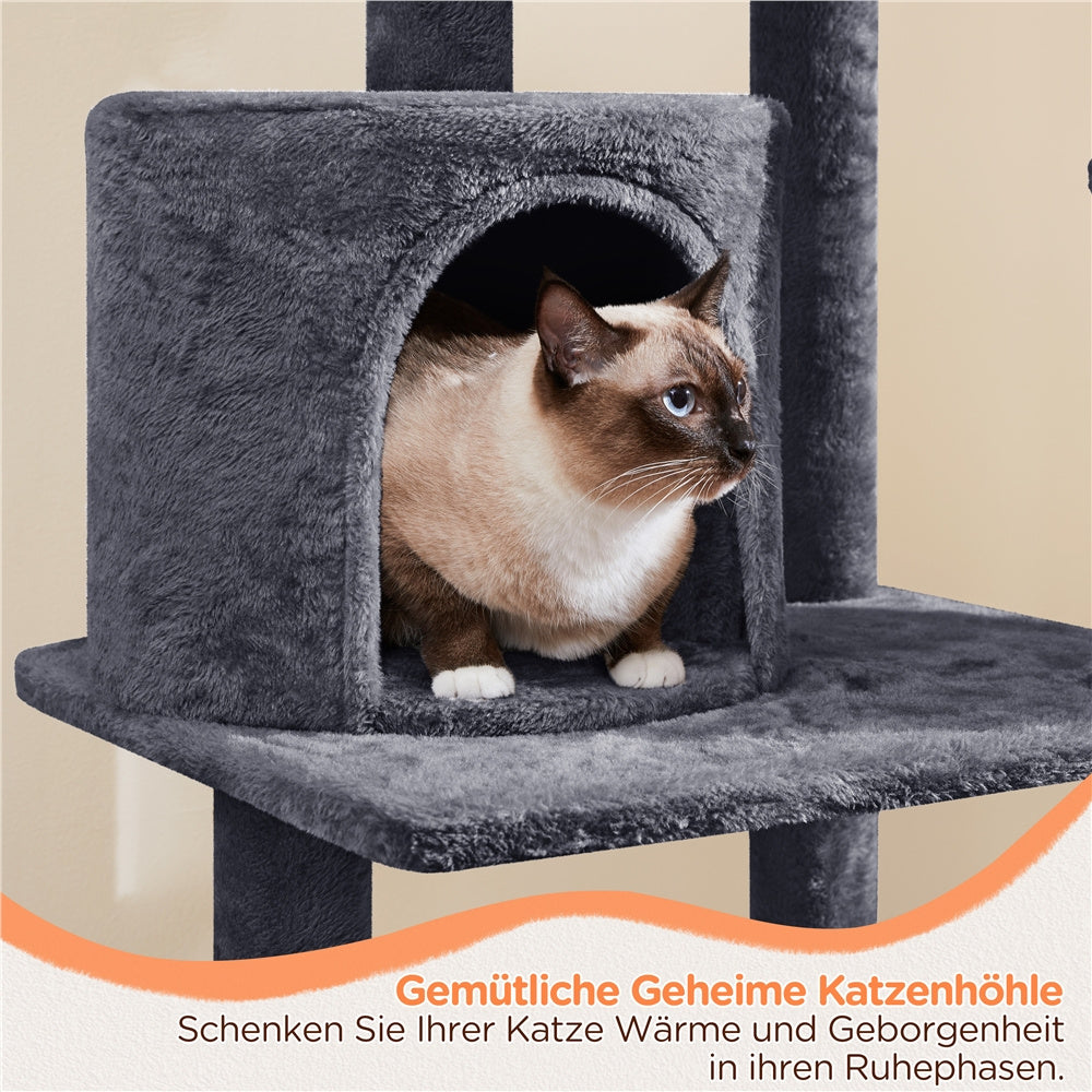 Arbre à chat, 145 cm pour animaux et maison – vue détaillée 17
