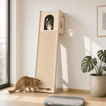 Arbre à chat, 150 cm pour salon et maison – vue détaillée 4