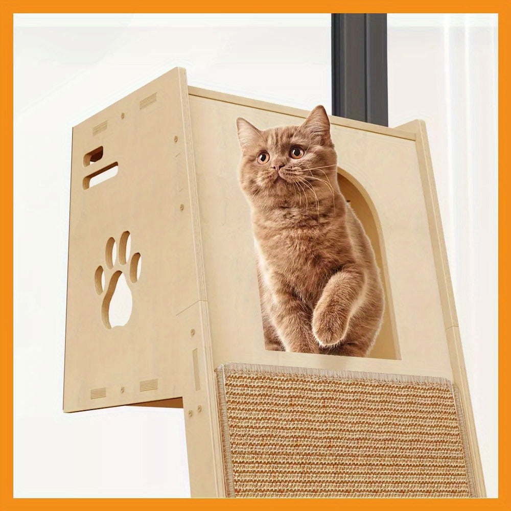 Arbre à chat, 150 cm pour salon et maison – vue détaillée 11