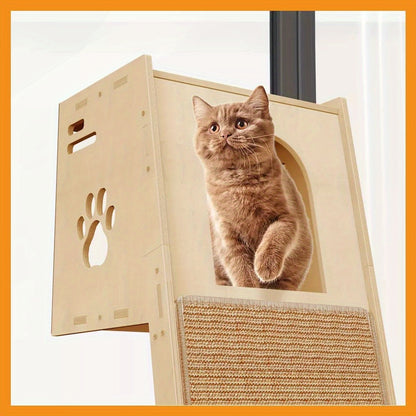 Arbre à chat, 150 cm pour salon et maison – vue détaillée 11