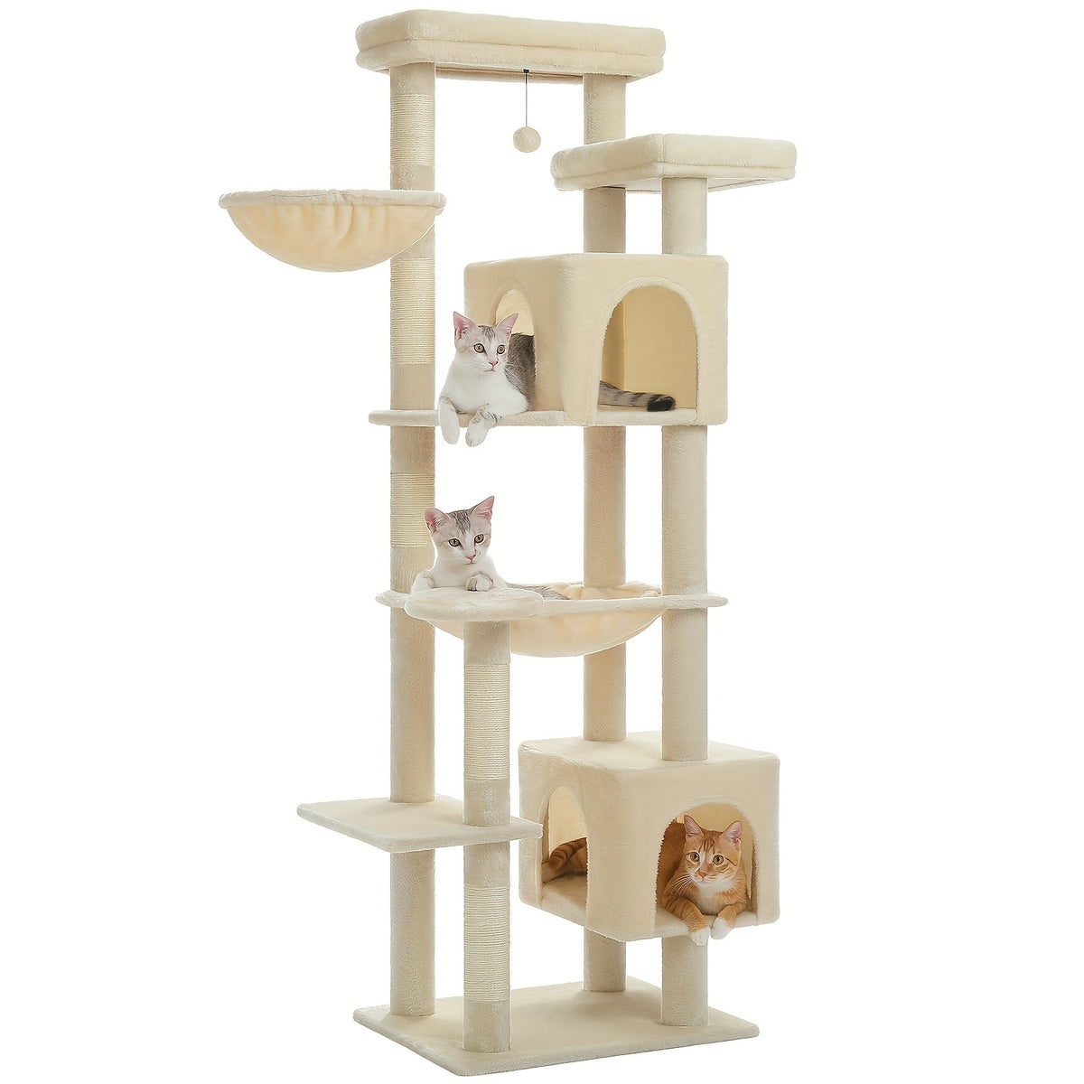 Arbre à chat, 175 cm pour animaux et maison – vue détaillée 4