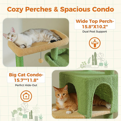 Arbre à chat, 175 cm pour animaux et maison – vue détaillée 28