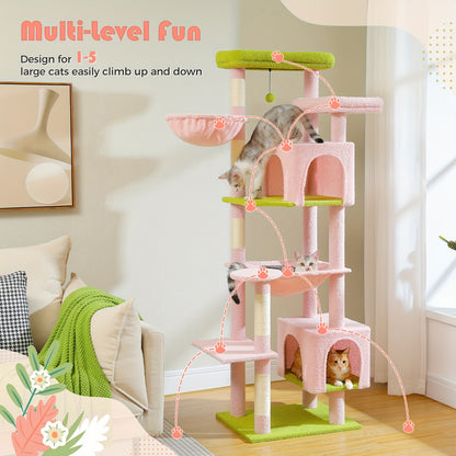 Arbre à chat, 175 cm pour animaux et maison – vue détaillée 31
