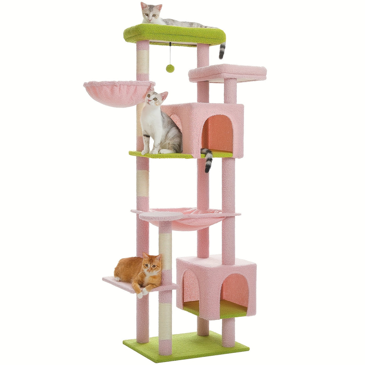 Arbre à chat, 175 cm pour animaux et maison – vue détaillée 35