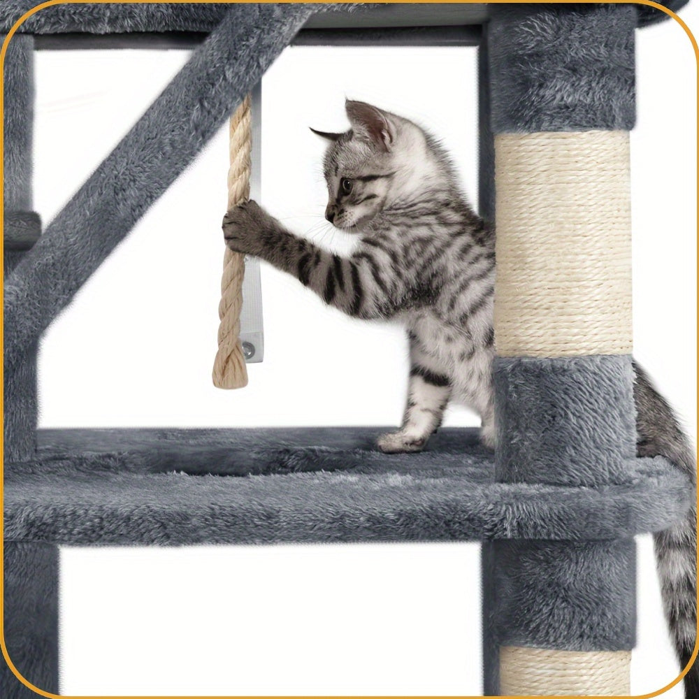 Arbre à chat, amovible pour animaux et maison – vue détaillée 10