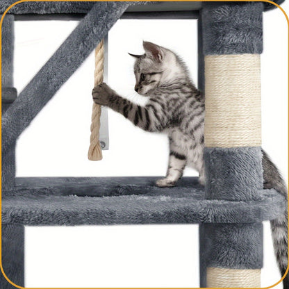 Arbre à chat, amovible pour animaux et maison – vue détaillée 10