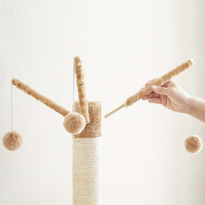 Arbre à chat, bois pour animaux et maison – vue détaillée 7