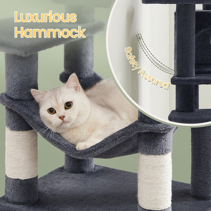 Arbre à chat, Gris clair pour animaux et maison – vue détaillée 5