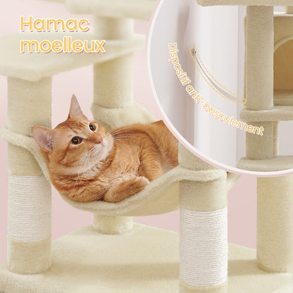 Arbre à chat, Gris pour animaux et maison – vue détaillée 7
