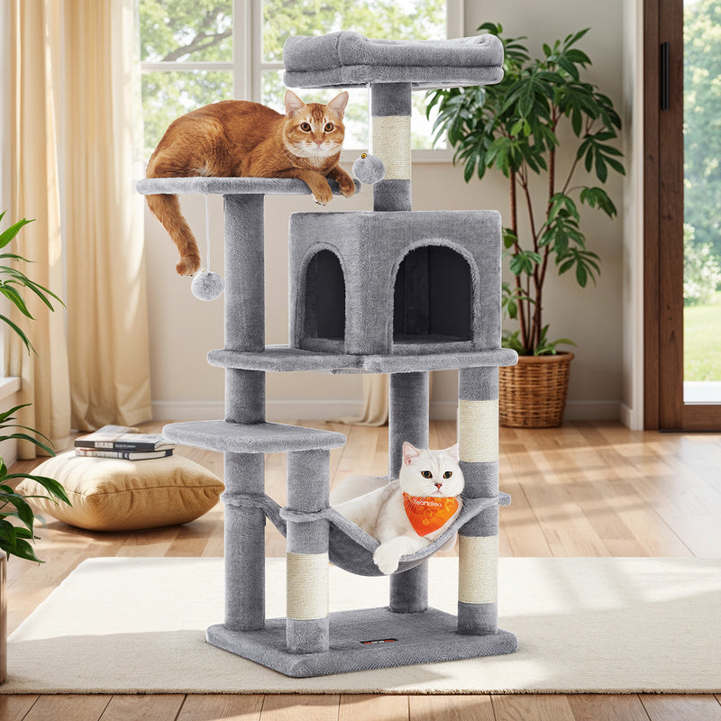 Arbre à chat, Gris pour animaux et maison – vue détaillée 12