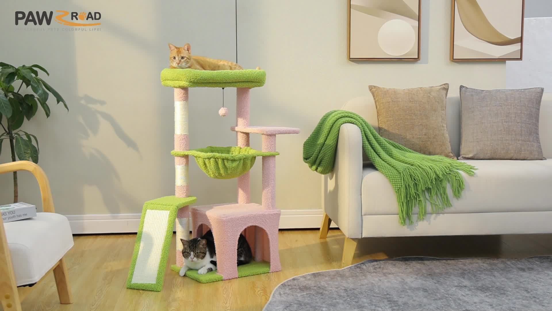 Arbres à chat et tours, 90cm pour animaux et maison – vue détaillée 6