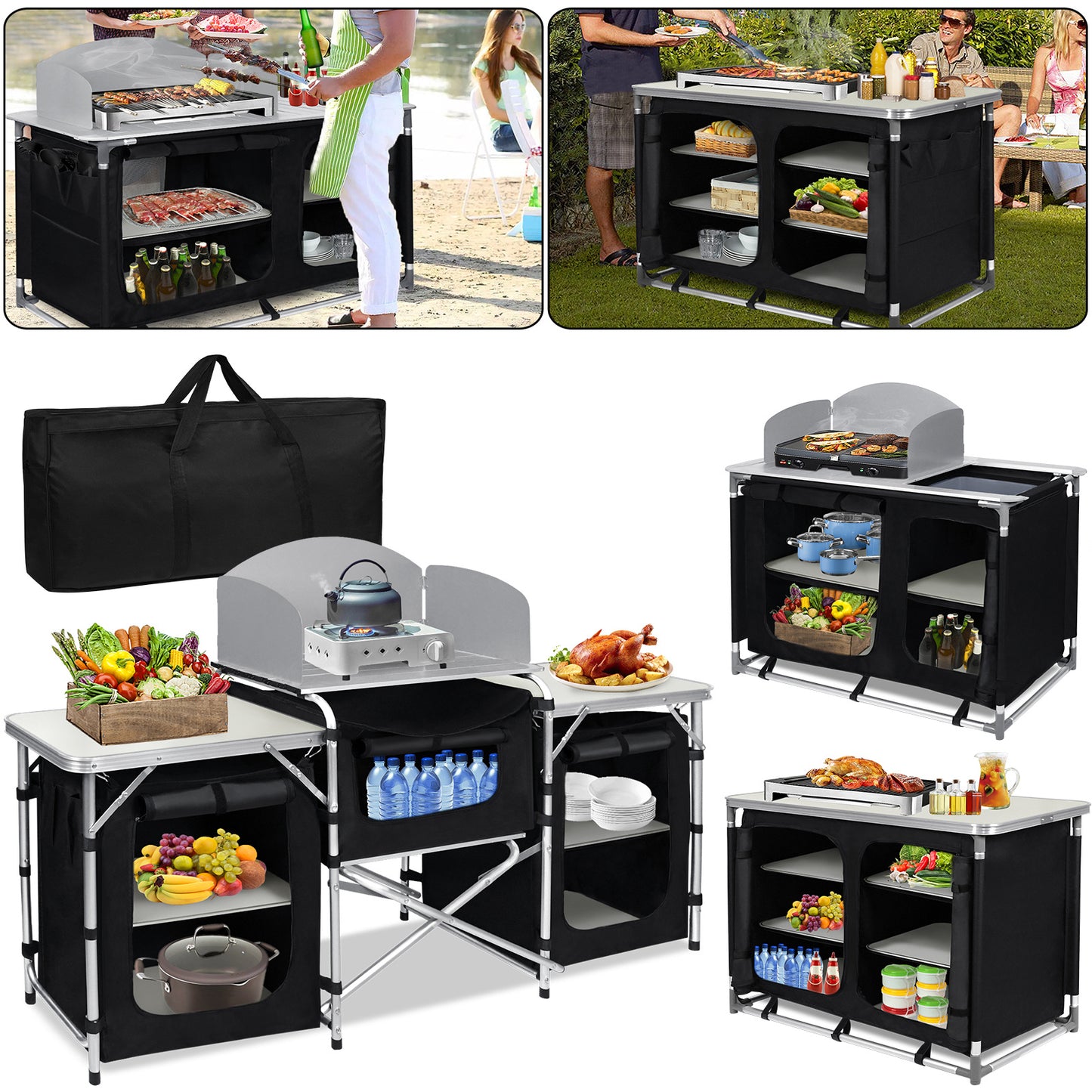 Armoire de cuisine, aluminium pour cuisine et coin repas – vue détaillée 11
