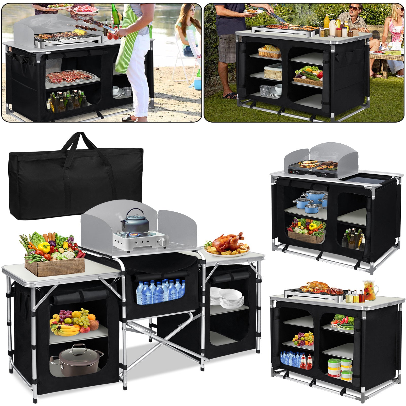 Armoire de cuisine, aluminium pour cuisine et coin repas – vue détaillée 11