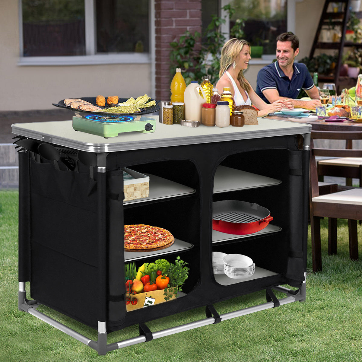 Armoire de cuisine, aluminium pour cuisine et coin repas – vue détaillée 15
