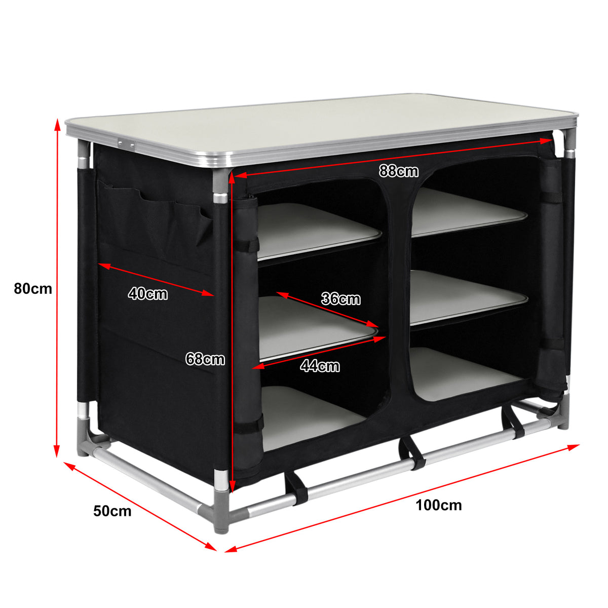 Armoire de cuisine, aluminium pour cuisine et coin repas – vue détaillée 19