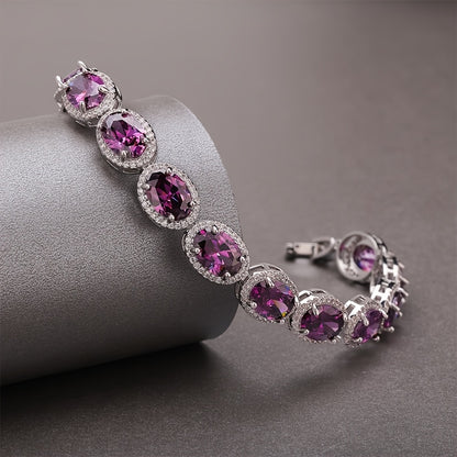 ARTPAGE, couleur rose pour Femme avec Moissanite Rose et quotidien – vue détaillée 9