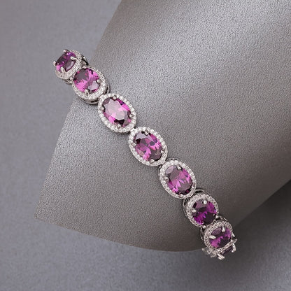 ARTPAGE, couleur rose pour Femme avec Moissanite Rose et quotidien – vue détaillée 11