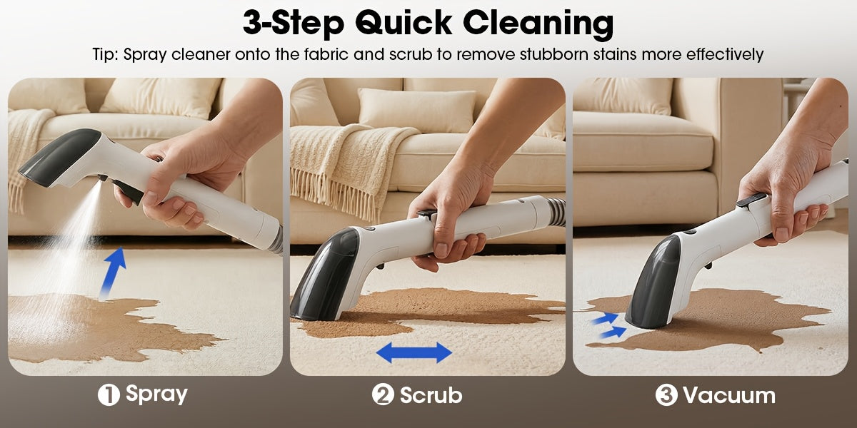 Aspirateur sans fil, 1L pour sols durs et tapis – vue détaillée 16