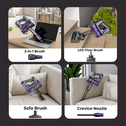 Aspirateur sans fil, 2500 mAh pour tapis et sols durs – vue détaillée 14