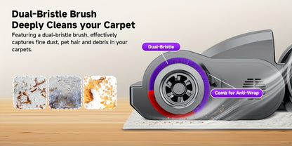 Aspirateur sans fil, 35-70KPA niveaux d'aspiration multiples pour sols durs – vue détaillée 13