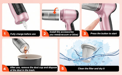 Aspirateur sans fil, 4000mAh pour sols durs et tapis – vue détaillée 15