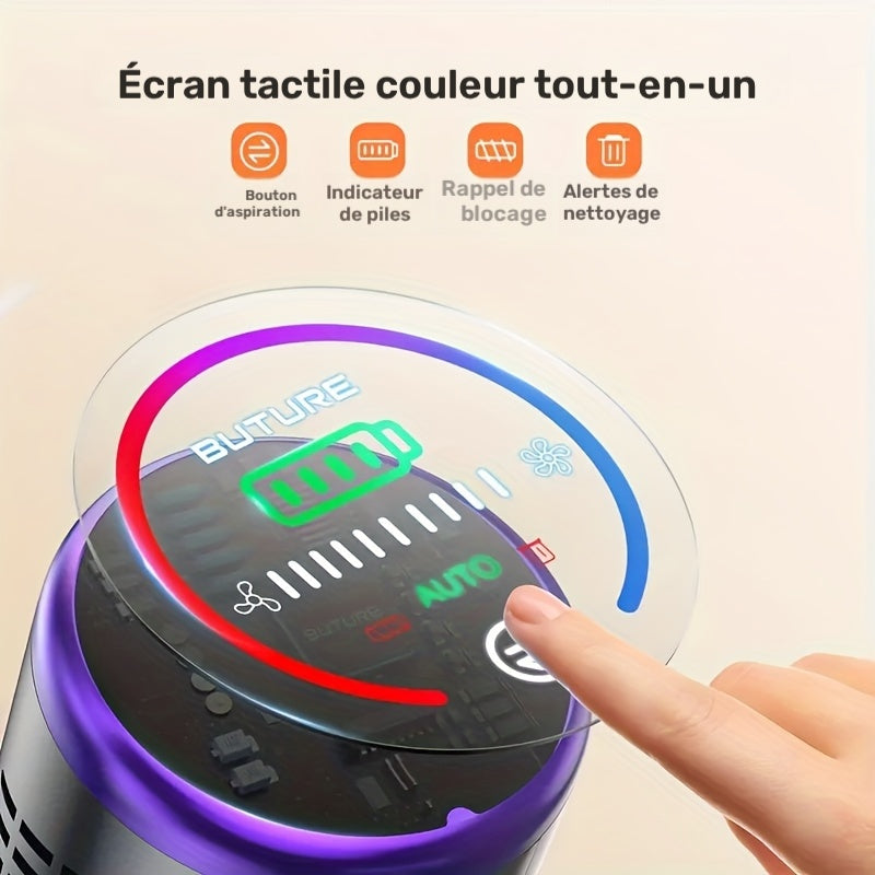 Aspirateur sans fil, 5L Parfait pour les Poils d'Animaux pour tapis et poils d’animaux – vue détaillée 4