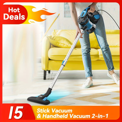 Aspirateur sans fil, 600W pour sols durs et tapis – vue détaillée 5