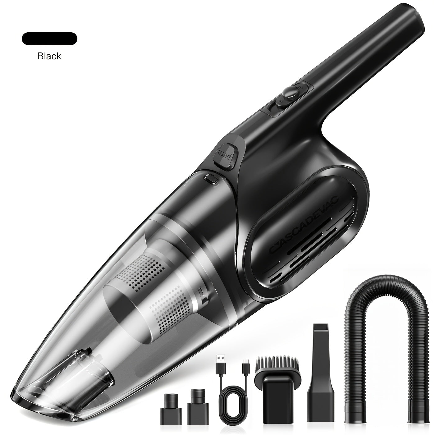 Aspirateur sans fil, 8A09/noir pour sols durs et tapis – vue détaillée 3
