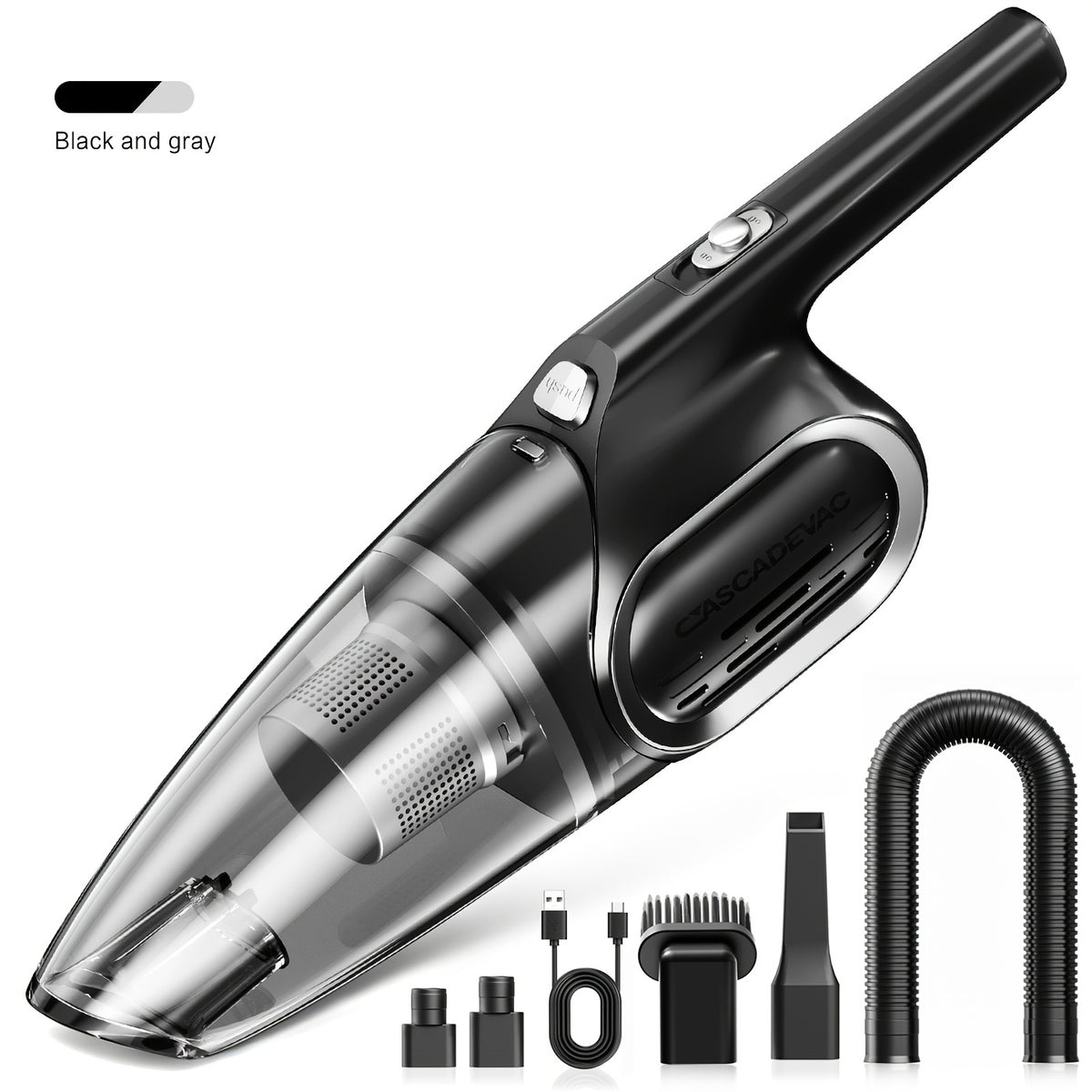 Aspirateur sans fil, 8A09/noir pour sols durs et tapis – vue détaillée 5