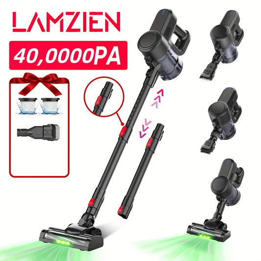 Aspirateur sans fil, Autonomie de 40 Minutes Rechargeable. Léger pour sols durs et poils d’animaux – vue principale