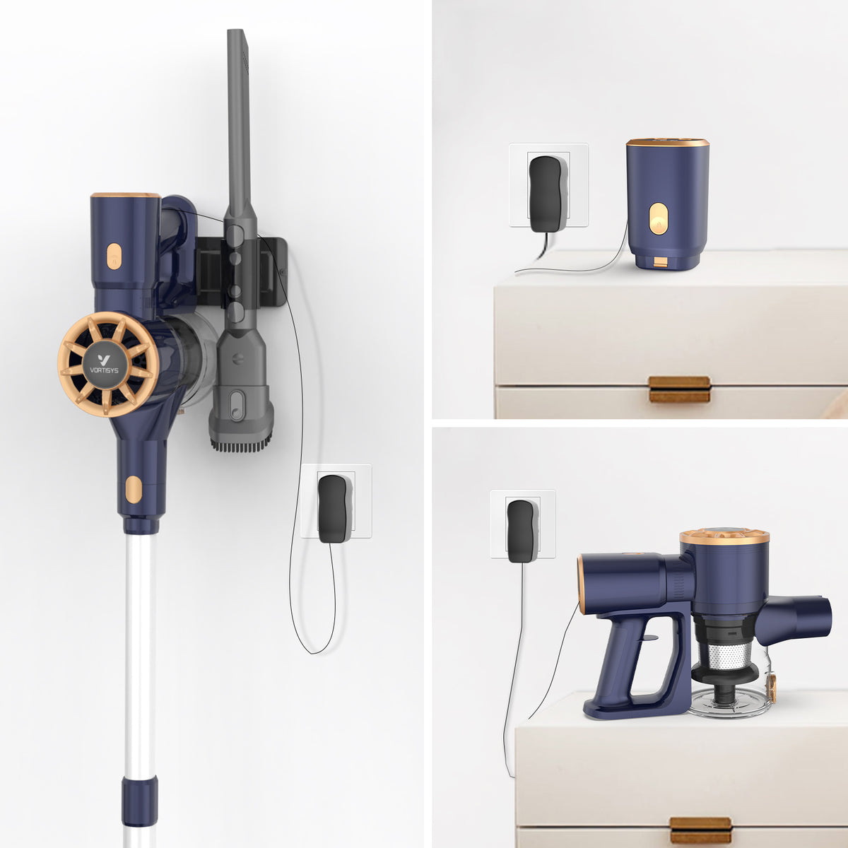 Aspirateur sans fil, bois pour tapis et meubles rembourrés – vue détaillée 7