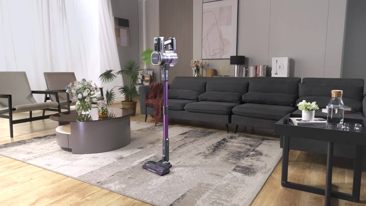 Aspirateur sans fil, Couleur dorée pour sols durs et tapis – vue détaillée 10