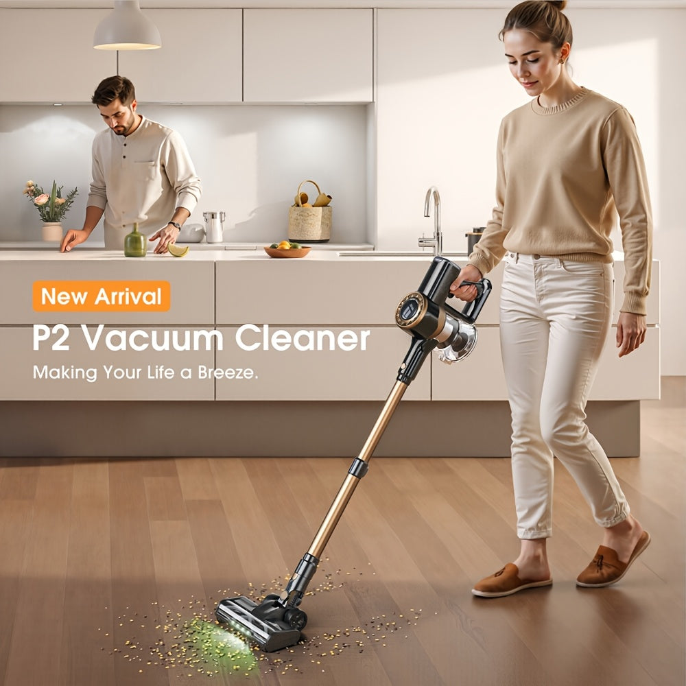 Aspirateur sans fil, Couleur dorée pour sols durs et tapis – vue détaillée 19