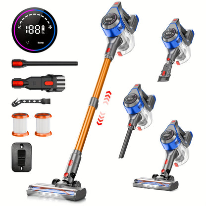 Aspirateur sans fil, Doré pour tapis et sols durs – vue détaillée 10