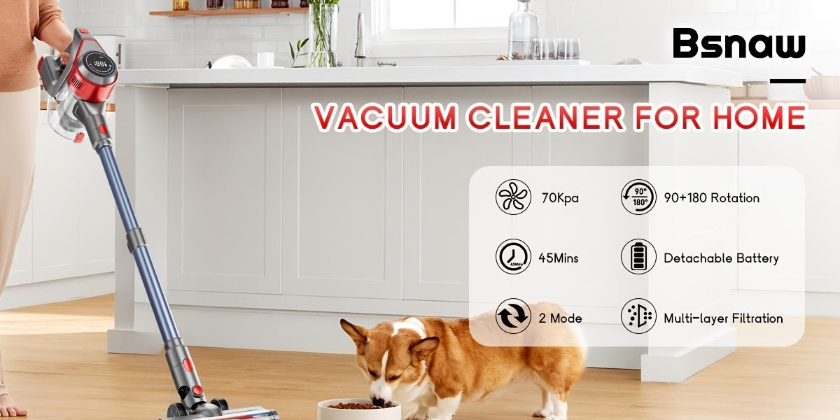Aspirateur sans fil, Doré pour tapis et sols durs – vue détaillée 12
