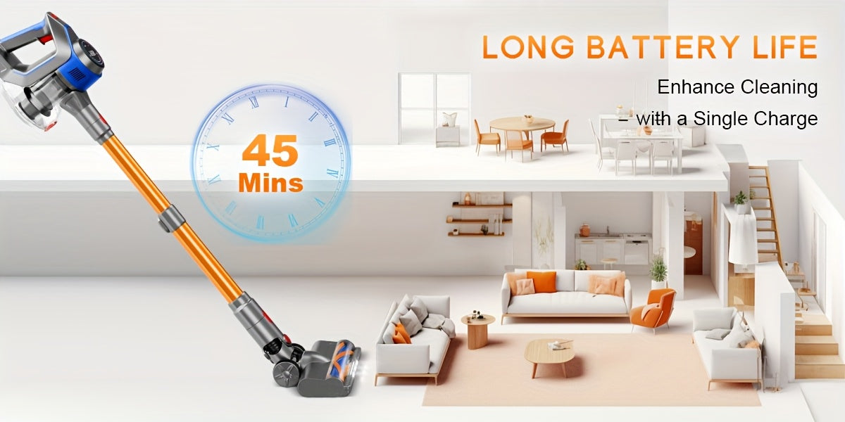 Aspirateur sans fil, Doré pour tapis et sols durs – vue détaillée 17